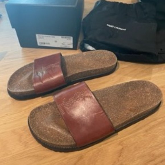 Saint Laurent Joan YSL Slide - Picture 2 of 3
